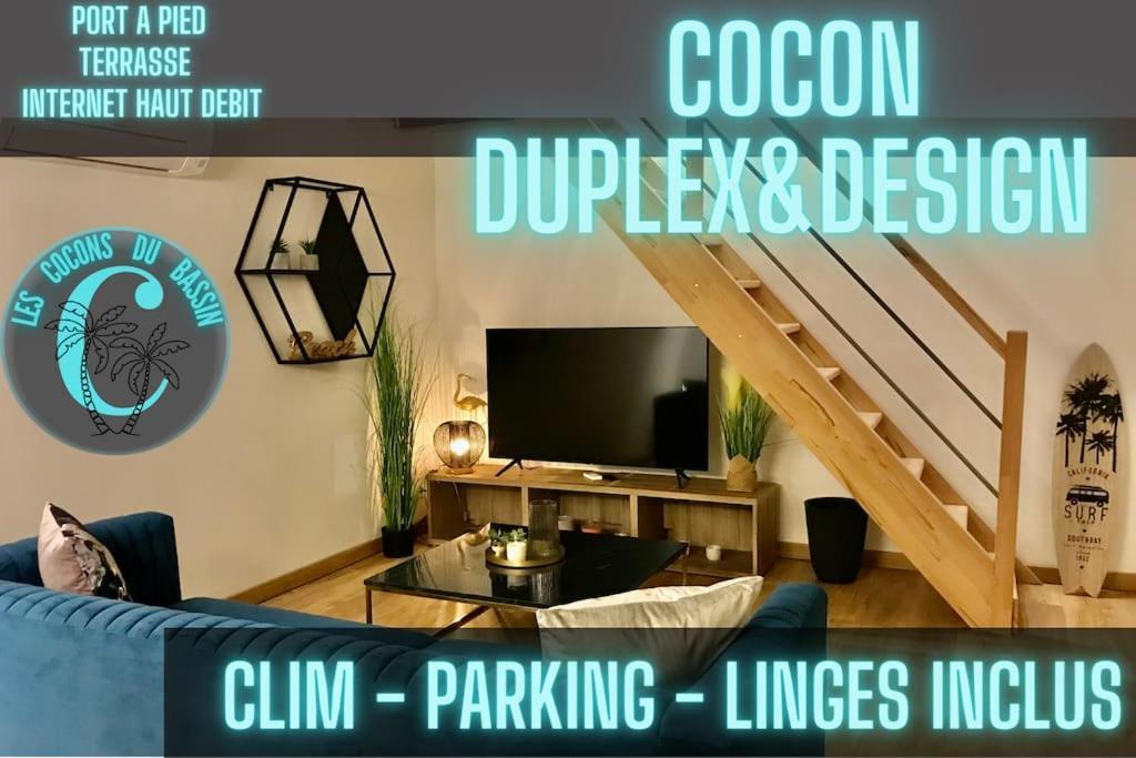 Les Cocons Du Bassins - Logements Neufs Tout Equipes Proche Littoral Gujan-Mestras Exteriér fotografie